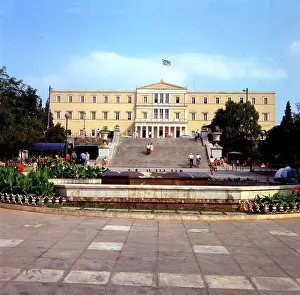 Uprising Prints: Hellenic Parliament building - The Old Royal Palace