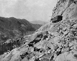 Rocky Prints: Hellgate on Midland Railway in Colorado, USA