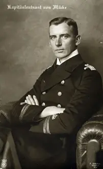 Kiel Prints: Hellmuth von Mucke, German naval officer