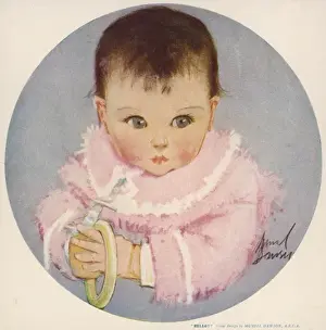 Gorgeous Prints: Hello by Muriel Dawson