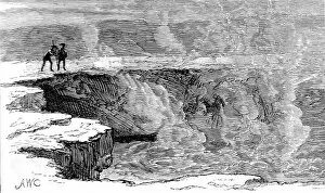 Images Dated 9th November 2004: Hells Half Acre, Yellowstone, 1883