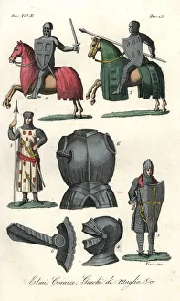 Surcoat Gallery: Helmets and armour of the 14th century