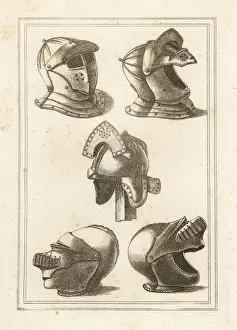 Helmets from the Tower of London