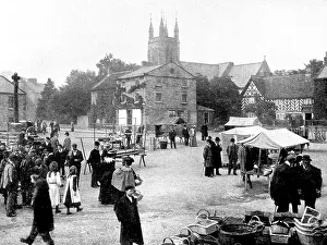 Helmsley Prints: Helmsley Market Day early 1900s