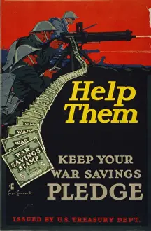 Help them - keep your war savings pledge