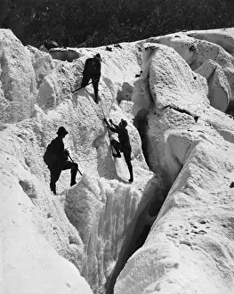 Crevasse Prints: HELPING FALLEN CLIMBER