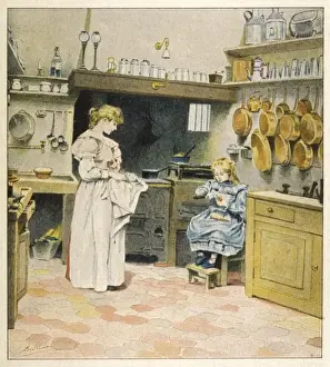 Tidy Prints: Helping Mama to Cook