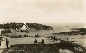 Helsingfors Prints: Helsinki, Finland - View out to sea