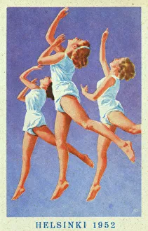 Images Dated 11th November 2011: Helsinki Olympics - Gymnasts