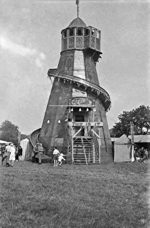 Skelter Prints: Helter skelter at a funfair