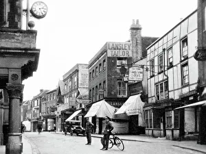 Hemel Prints: Hemel Hempstead High Street probably 1920s