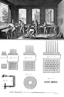 Hemp Prints: Hemp Processing 18th C