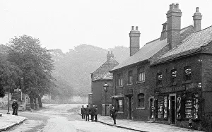 Pontefract Prints: Hemsworth Pontefract Road early 1900s