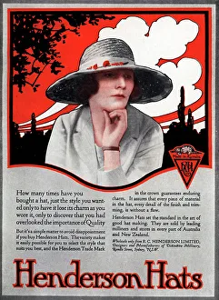 Henderson Hats Advertisement