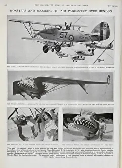 Airshows Collection: Hendon Aerodrome Pageant