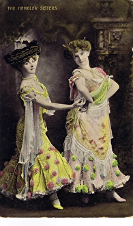 Images Dated 21st November 2013: The Hengler Sisters