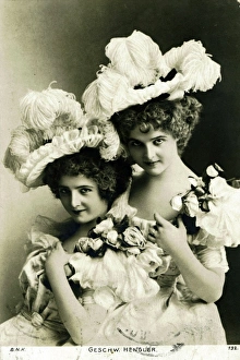 Images Dated 21st November 2013: The Hengler Sisters