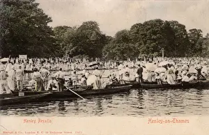 Henley Regatta - River-spectators watch the action
