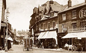 Henley Prints: Henley on Thames Bell Street early 1900s
