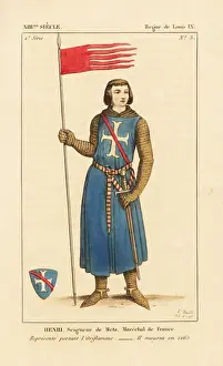 Leopoldmassard Prints: Henri II Clement, Seigneur of Metz, marshal