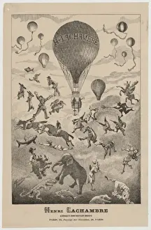 Tissandier Prints: Henri Lachambre, aeronaute-constructeur brevete, Paris. 24