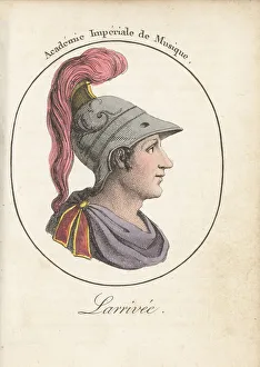 Acteurs Et Actrices Celebres Prints: Henri Larrivee, French baritone opera singer, 1737-1802