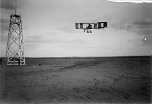 Notable Prints: Henri Rougier in a Voisin at the Grande Semaine dAviation