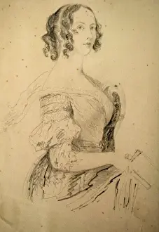 Henrietta Prints: Henrietta Grace Smyth (Powell) - self portrait