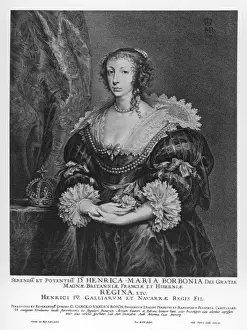 1669 Prints: Henrietta Maria / Fursten