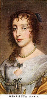 Henrietta Prints: Henrietta Maria (Wife of Charles I)