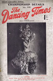 Henriette Aldermat in costume - Grapes at the Folies Bergere Henriette Aldermat in costume - Grapes at the Folies Bergere