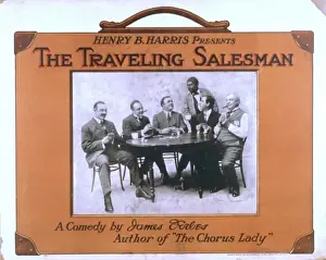 Traveling Prints: Henry B. Harris presents The traveling salesman a comedy by