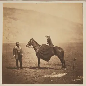 Henry Duberly Esqr. paymaster, 8th Hussars, & Mrs. Duberly