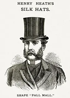 Friendly Prints: Henry Heaths, mens silk hats 1880