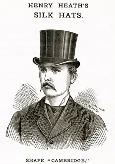 Henry Heaths, mens silk hats 1880
