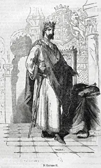 Medieval Times Prints: Henry II (1334-1379), called Henry of Trastamara