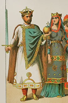 Regent Prints: Henry II, Holy Roman Emperor (973-1024) with his