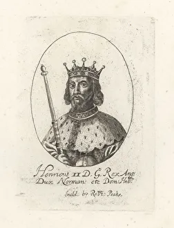 Nobility Prints: Henry II, King of England, 1133-1189