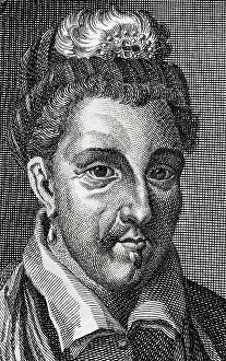 1748 Prints: Henry III of France (1551-1589). King of France. Portrait