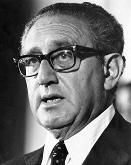 Nobel Collection: Henry Kissinger, American politician and diplomat