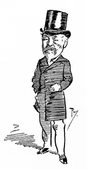 Labouchere Prints: Henry Labouchere - caricature by Phil May