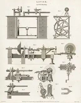 Abraham Prints: Henry Maudslays revolutionary screw-cutting lathe, 1800