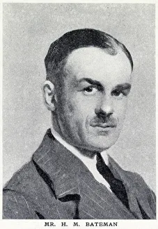 Henry Mayo Bateman (1887 - 1970), British humorous artist and cartoonist. Date: 1919
