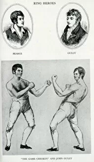 Henry Pearce and John Gully, boxers