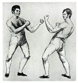 Henry Pearce and John Gully, boxers