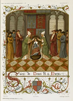 Coronations Gallery: Henry Vi Sacre at Paris