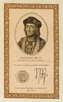 Auto Graph Prints: HENRY VII