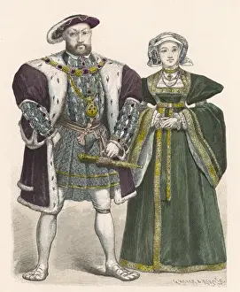 Cleves Prints: Henry VIII & Anne of C