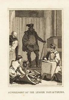 Great Britain Prints: Henry VIII and the dissolution of the monasteries, 1536-41