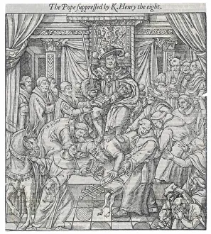 Allegiance Gallery: Henry VIII and the Pope at the Reformation